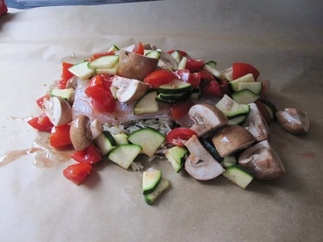 Zander auf Reis mit Gemüse - Rezept - Bild Nr. 4