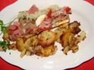 Fleisch : Premium Sülze aus der gepökelten Schweinehaxe - Rezept