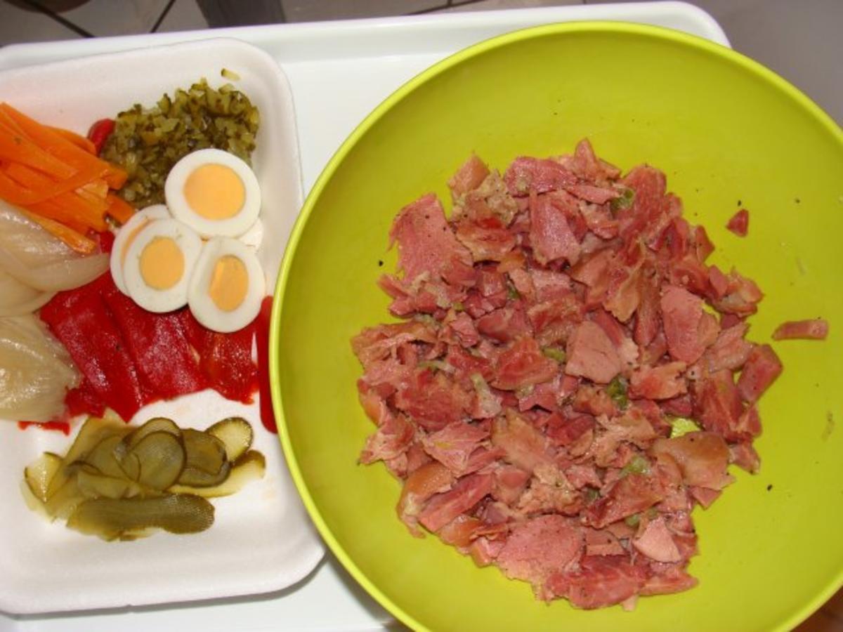 Fleisch : Premium Sülze aus der gepökelten Schweinehaxe - Rezept - Bild Nr. 3