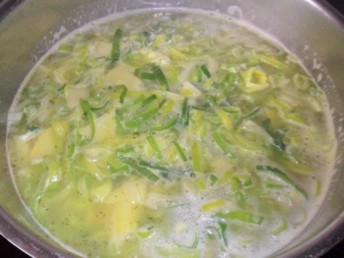 Lauch-Kartoffel-Suppe - Rezept - Bild Nr. 6