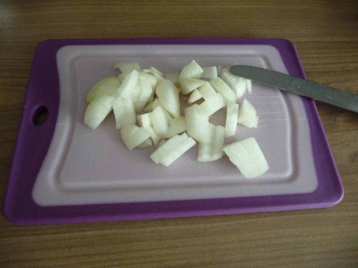 Unter 30 Minuten : Gebratene Weißwurst mit Zuckerschoten an Bandnudeln - Rezept - Bild Nr. 3