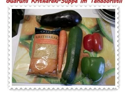 Rezept: Suppe: Kritharakisuppe im Tandoori-Stil Bild Nr. 2 Suppe: Kritharakisuppe im Tandoori-Stil - Rezept - Bild Nr. 2