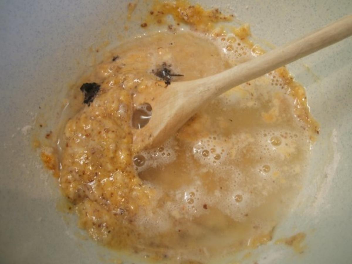 Dessert: Vanille-Mandel-Pfannkuchen mit Nektarinenfüllung - Rezept - Bild Nr. 4