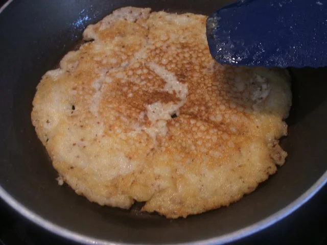 Dessert: Vanille-Mandel-Pfannkuchen mit Nektarinenfüllung - Rezept - Bild Nr. 5