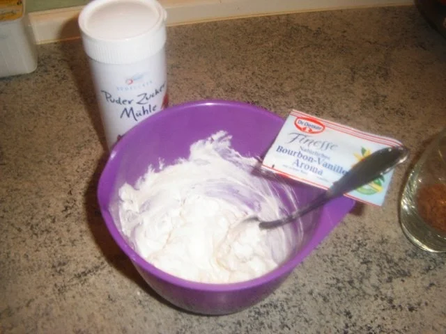 Rhabarber- Quark-Schichtdessert - Rezept - Bild Nr. 7