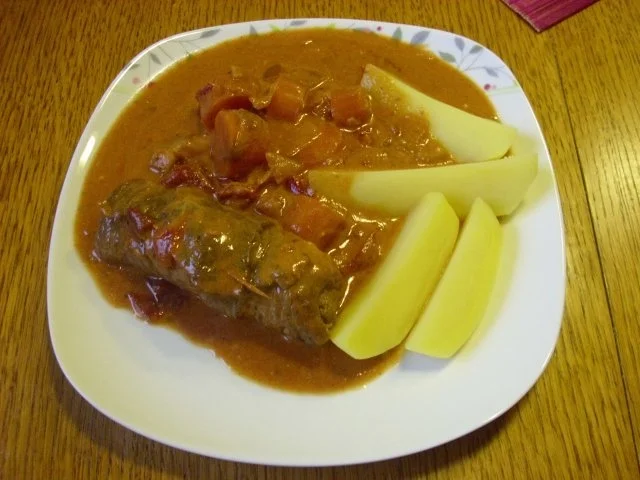 Würzige Rouladen aus dem Bratschlauch - Rezept