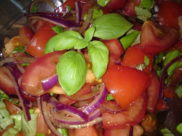 Rezept: Tomatensalat Tomatensalat - Rezept