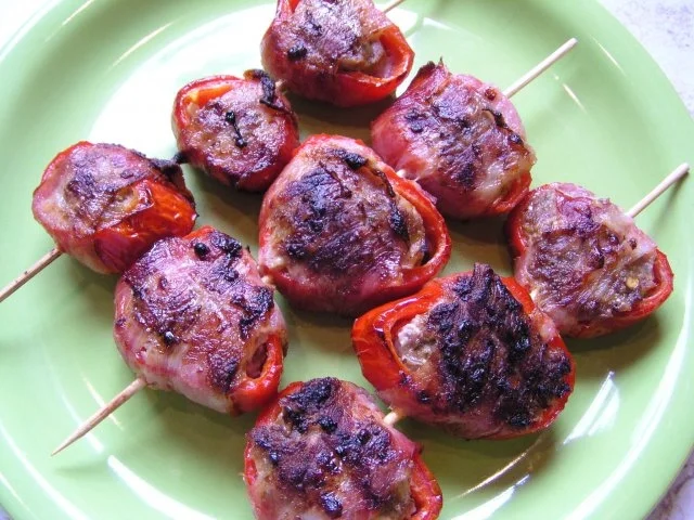 Rezept: Paprika-Grillspieße Bild Nr. 8 Paprika-Grillspieße - Rezept - Bild Nr. 8