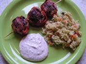 Paprika-Grillspieße - Rezept