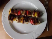 Würstel-Reste Schaschlik  Dieter´s Art - Rezept