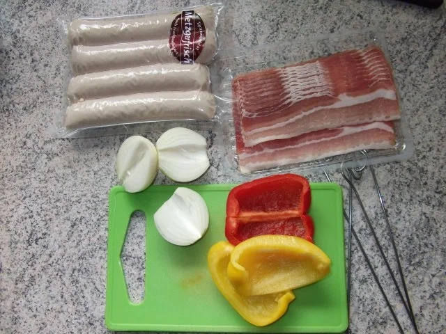 Würstel-Reste Schaschlik  Dieter´s Art - Rezept - Bild Nr. 2