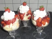 Erdbeerbecher - Rezept