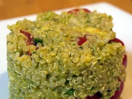 Hähnchenbrust unter Kürbiskernhaube mit Quinoa-Salat - Rezept - Bild Nr. 14