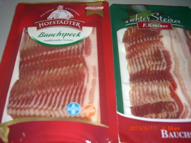 Rinderfilet im Speckmantel mit Bratkartoffel und Pfefferahmsauce - Rezept - Bild Nr. 4