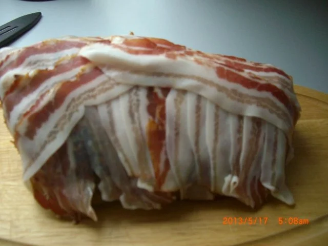 Rinderfilet im Speckmantel mit Bratkartoffel und Pfefferahmsauce - Rezept - Bild Nr. 6