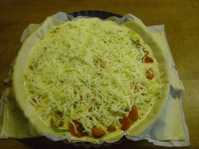 Möhren-Lauch-Tarte - Rezept - Bild Nr. 6
