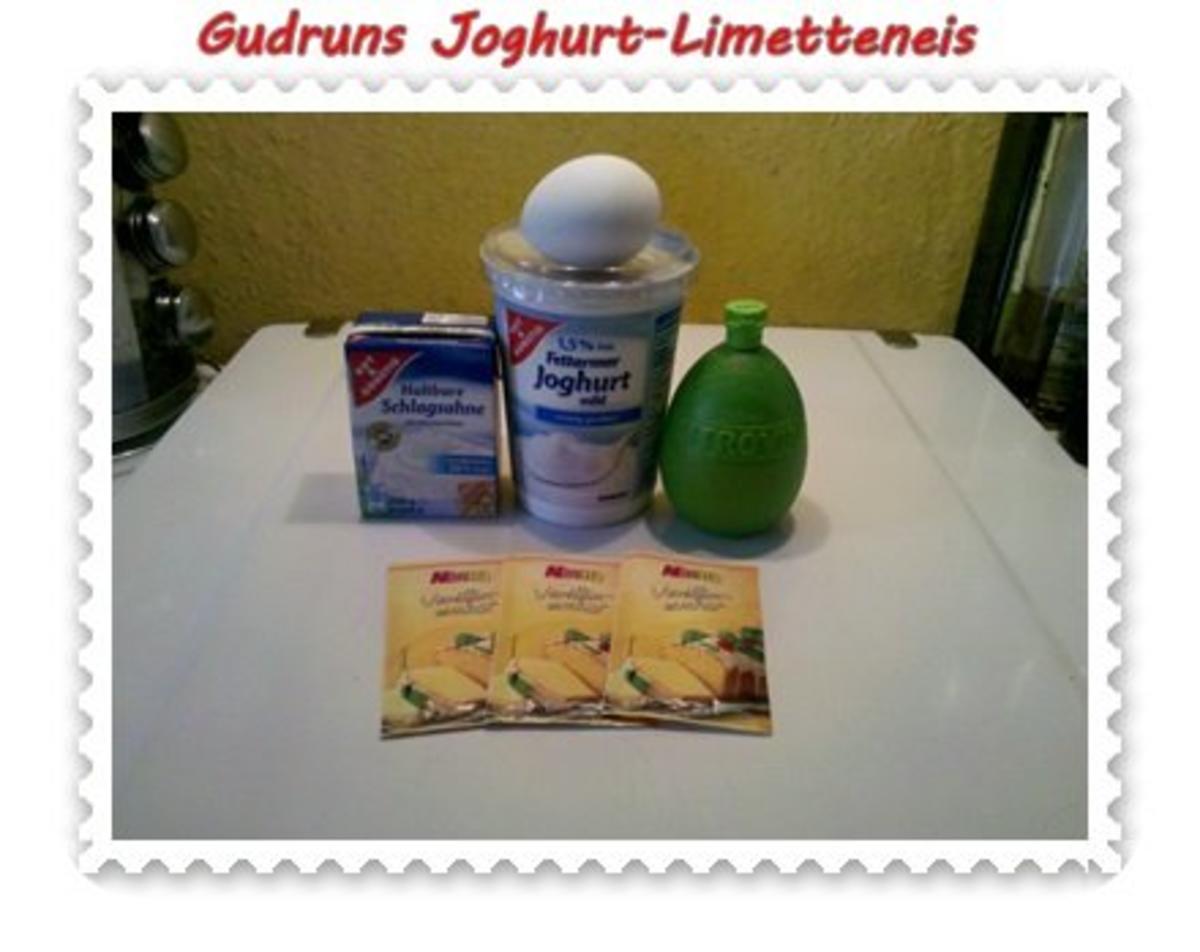 Eis: Joghurt-Limetteneis - Rezept - Bild Nr. 2