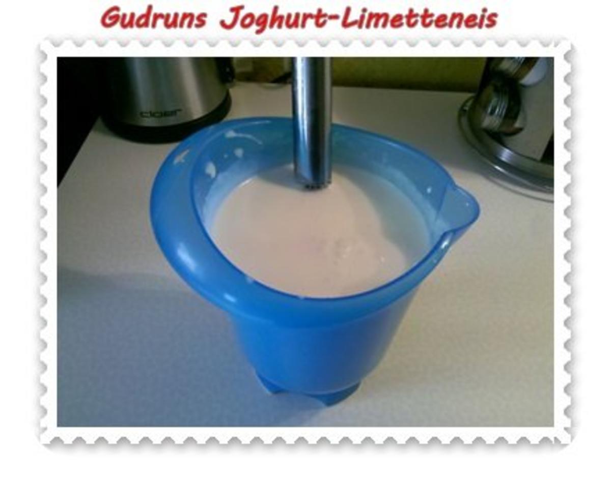 Eis: Joghurt-Limetteneis - Rezept - Bild Nr. 3