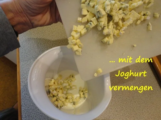 Blauschimmel-Joghurt Terrine - Rezept - Bild Nr. 5