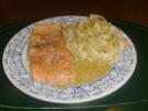 Lachs mit Niedergartemperatur gegart - Rezept