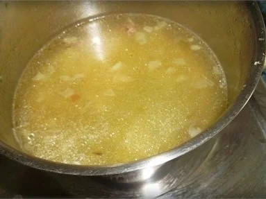 Spargelcremesuppe mit Eierstückchen - Rezept - Bild Nr. 11