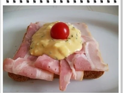 Bruschetta mit Jausenspeck, Bozner Sauce und Tomate. - Rezept - Bild Nr. 11