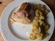 Würste versteckt im Blätterteig Dieter´s Art - Rezept
