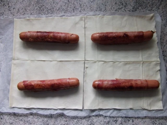 Würste versteckt im Blätterteig Dieter´s Art - Rezept - Bild Nr. 5