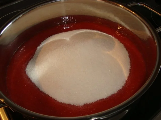 Erdbeer - Rhabarber - Marmelade - Rezept - Bild Nr. 4