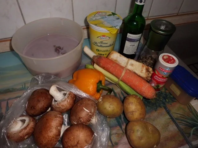 Fleisch, Wild: Hirsch-Gemüse-Eintopf "Jägerin Art" - Rezept - Bild Nr. 2