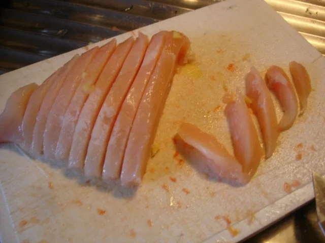 Rezept: Hähnchenbrustfilet mit Gemüse süß-sauer Bild Nr. 5 Hähnchenbrustfilet mit Gemüse süß-sauer - Rezept - Bild Nr. 5