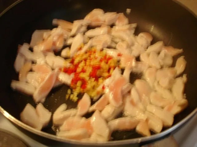 Rezept: Hähnchenbrustfilet mit Gemüse süß-sauer Bild Nr. 8 Hähnchenbrustfilet mit Gemüse süß-sauer - Rezept - Bild Nr. 8