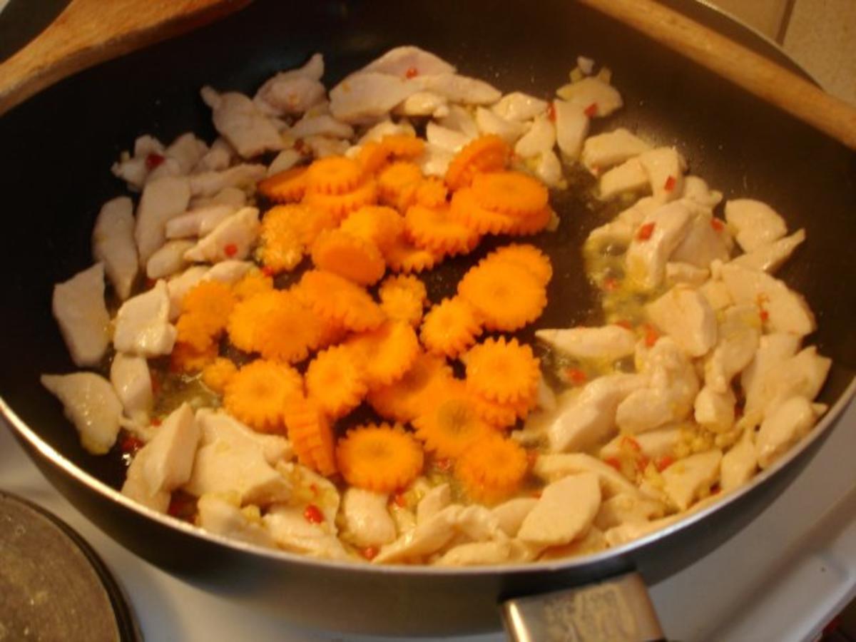 Hähnchenbrustfilet mit Gemüse süß-sauer - Rezept - Bild Nr. 9
