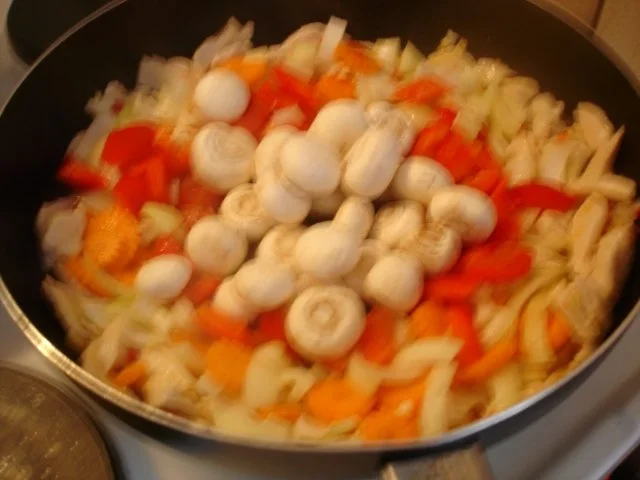 Rezept: Hähnchenbrustfilet mit Gemüse süß-sauer Bild Nr. 12 Hähnchenbrustfilet mit Gemüse süß-sauer - Rezept - Bild Nr. 12