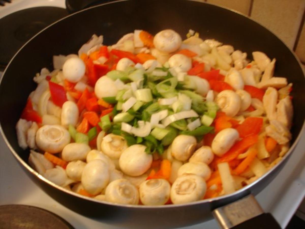Hähnchenbrustfilet mit Gemüse süß-sauer - Rezept - Bild Nr. 13