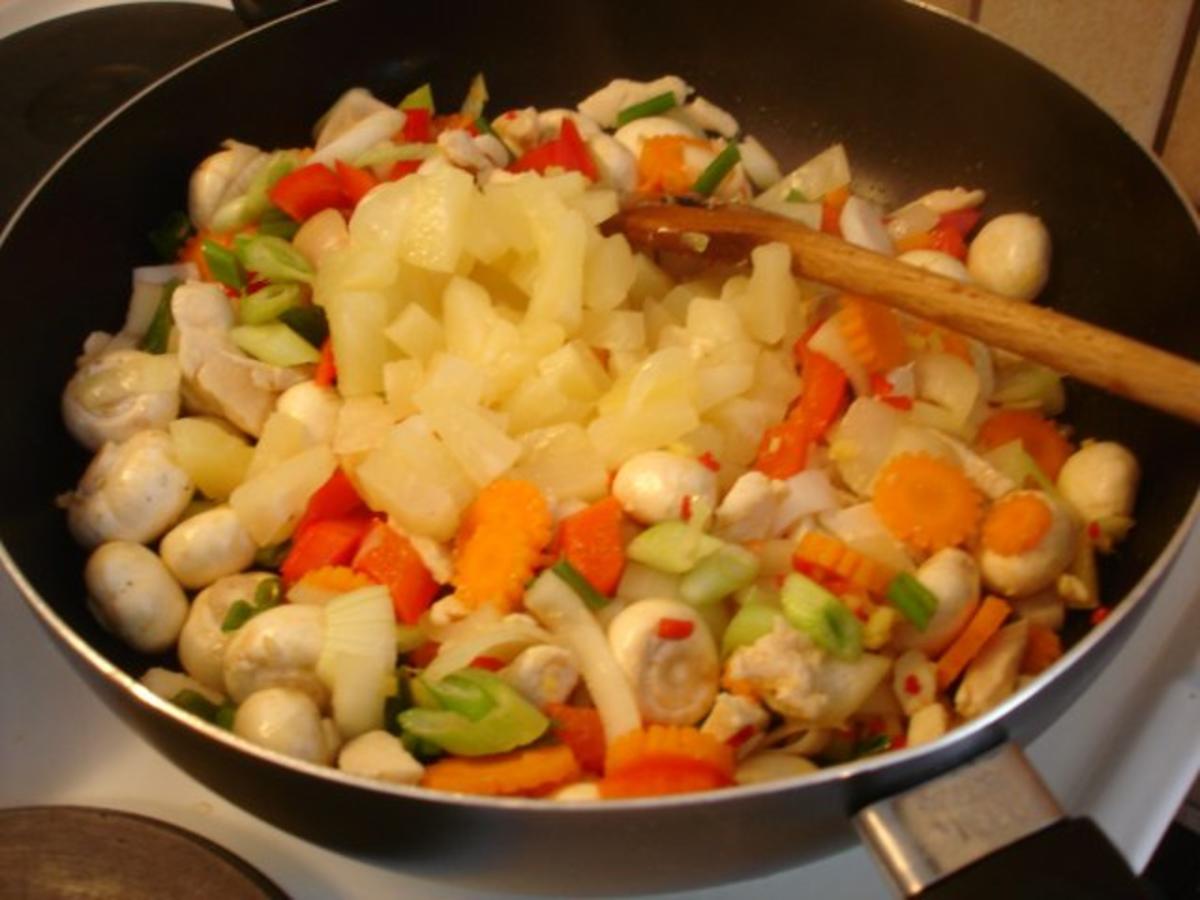 Hähnchenbrustfilet mit Gemüse süß-sauer - Rezept - Bild Nr. 14