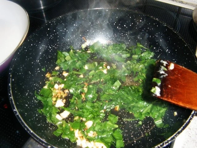 Bandnudeln in Bärlauchsoße - Rezept - Bild Nr. 4