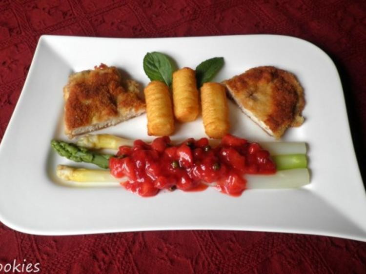 Spargel mit Erdbeer Chutney - schnell &amp; einfach - von Cookies