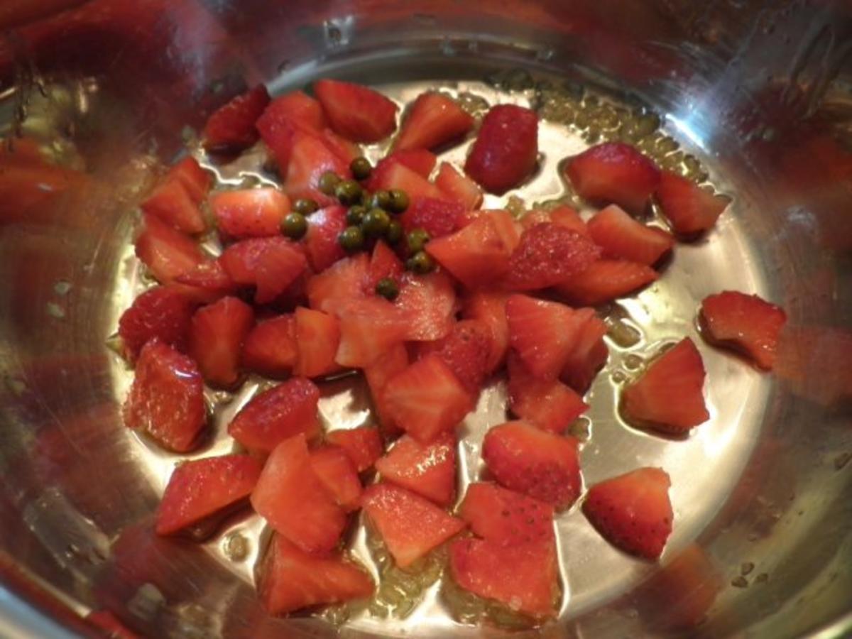 Spargel mit Erdbeer - Chutney - Rezept - Bild Nr. 6