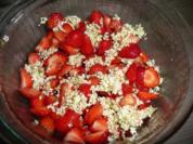 Erdbeere - Holunderblüten - Minze - Marmelade - Rezept