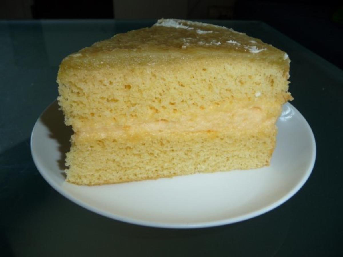 Zitronen-Rhabarber-Torte - Rezept mit Bild - kochbar.de