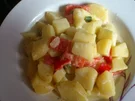Sahnekartoffeln mit Paprika - Rezept