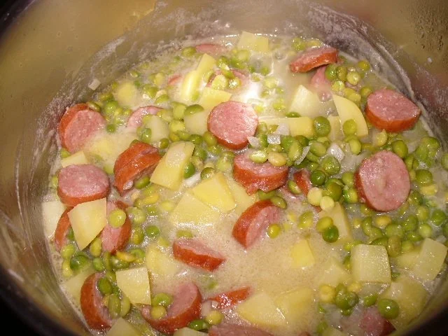 Rezept: Grüne Erbseneintopf (einfach) Bild Nr. 7 Grüne Erbseneintopf (einfach) - Rezept - Bild Nr. 7