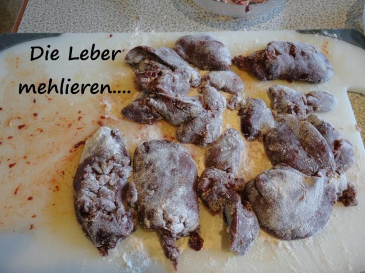 fruchtige Hühner Leber & Press Kartoffeln - Rezept - Bild Nr. 6