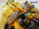 fruchtige Hühner Leber & Press Kartoffeln - Rezept