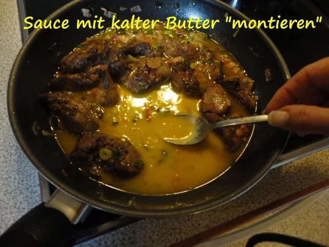 fruchtige Hühner Leber & Press Kartoffeln - Rezept - Bild Nr. 11