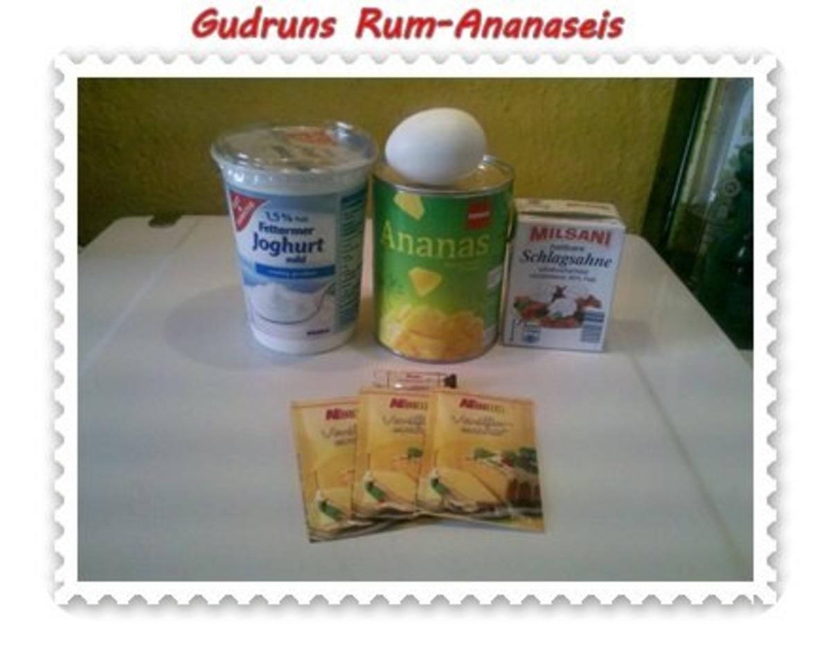 Eis: Rum-Ananaseis - Rezept - Bild Nr. 2