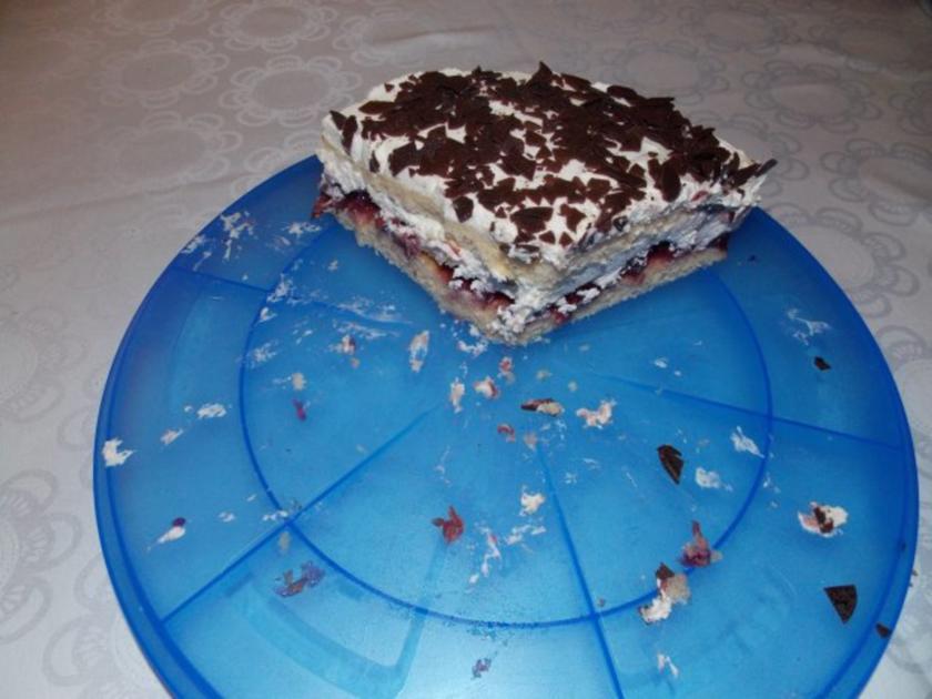 Schmand Kirsch Torte - einfach - von Ele-Ele
