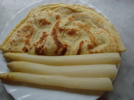 Spargel mit Badischen Crepes - Rezept - Bild Nr. 2