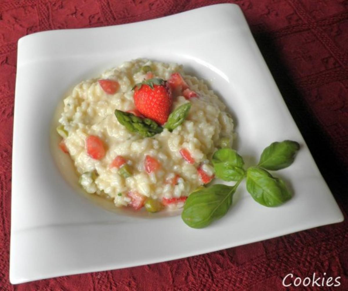 Spargel - Risotto mit Erdbeeren ... - Rezept - Bild Nr. 3